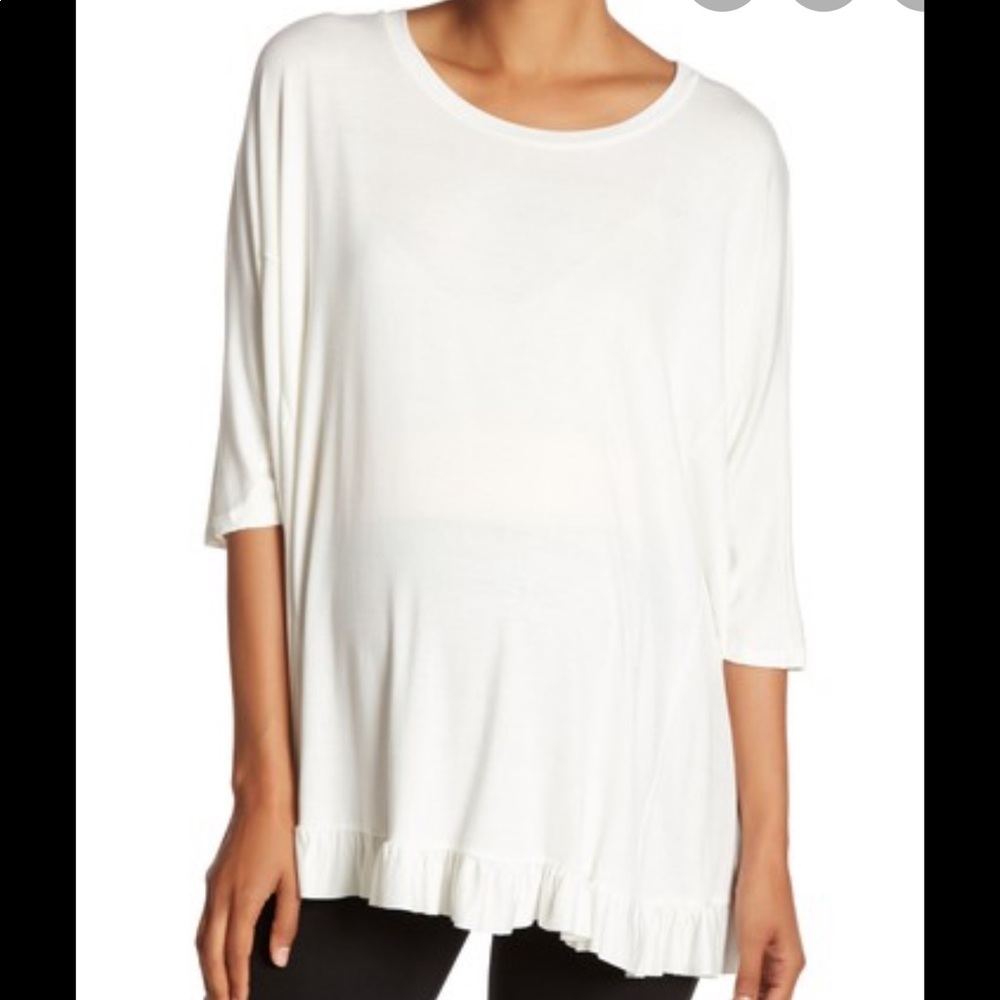 NWT PinkBlush Ivory Tunic